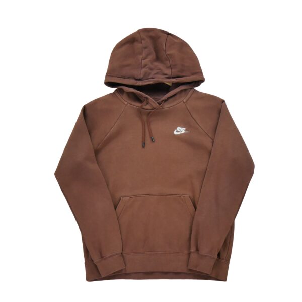 Sweat homme manches longues marron Nike Col Rond
