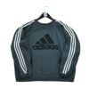 Sweat homme manches longues noir Adidas Col Rond