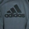 Sweat homme manches longues noir Adidas Col Rond