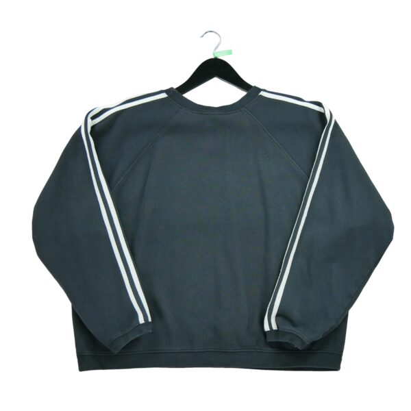 Sweat homme manches longues noir Adidas Col Rond