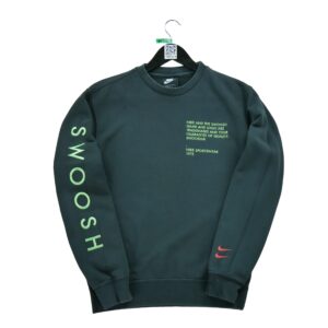 Sweat homme manches longues noir Nike Col Rond