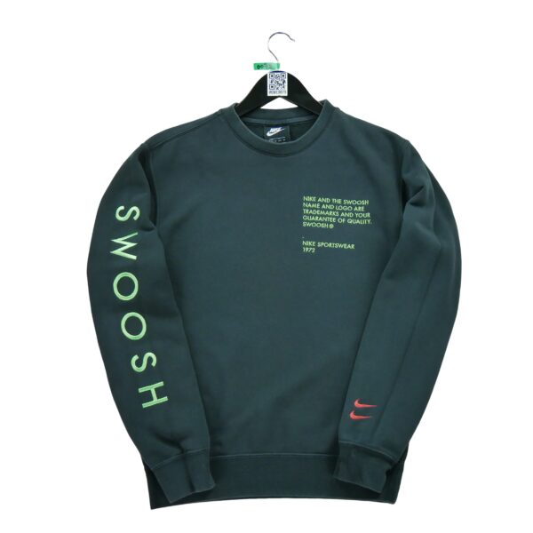 Sweat homme manches longues noir Nike Col Rond