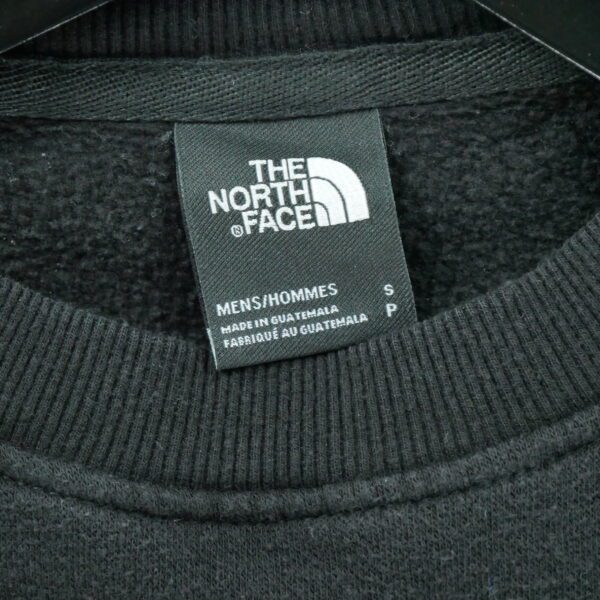 Sweat homme manches longues noir The North Face Motif imprime Col Rond