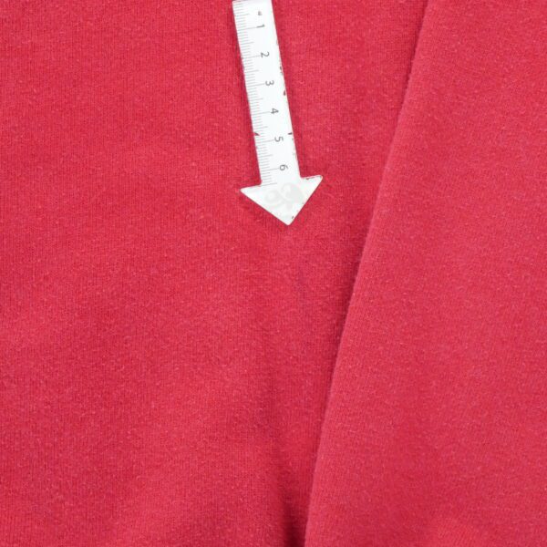 Sweat homme manches longues rouge Guess Col Rond
