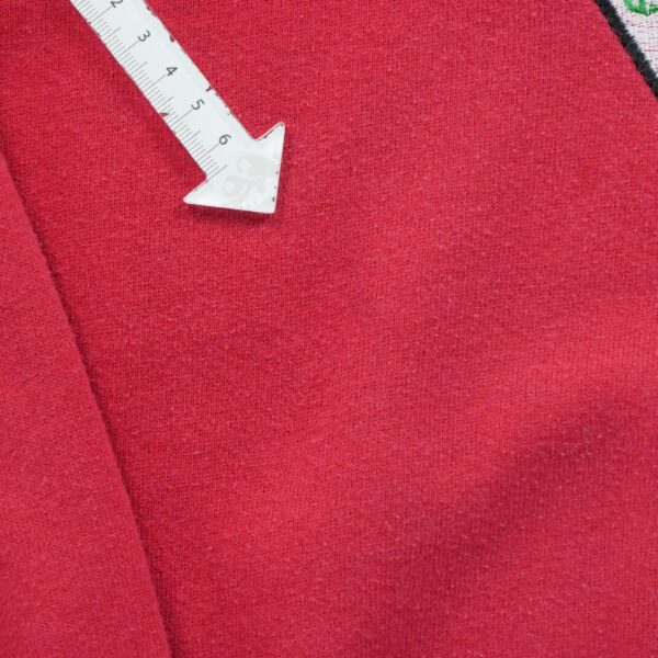 Sweat homme manches longues rouge Guess Col Rond