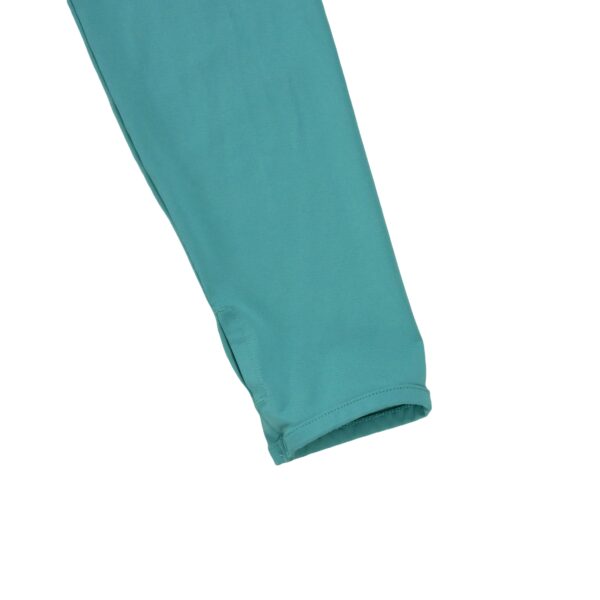 T shirt femme manches longues turquoise Gymshark Col Rond