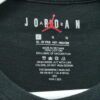 T shirt manches courtes enfant noir Jordan Motif imprime Col Rond