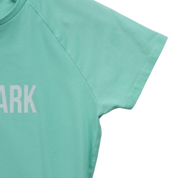 T shirt manches courtes femme vert Gymshark Col Rond