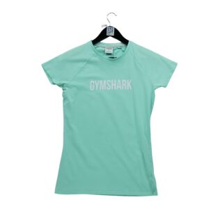T shirt manches courtes femme vert Gymshark Col Rond