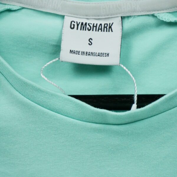 T shirt manches courtes femme vert Gymshark Col Rond