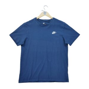 T shirt manches courtes homme marine Nike Col Rond