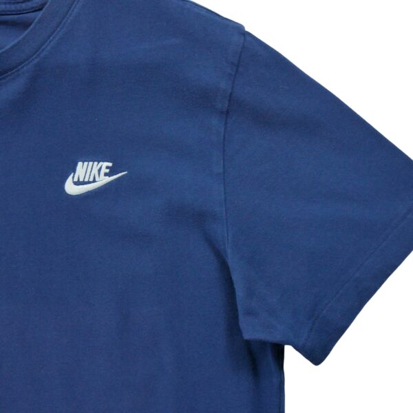 T shirt manches courtes homme marine Nike Col Rond