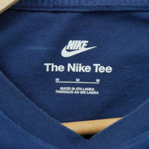 T shirt manches courtes homme marine Nike Col Rond