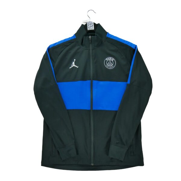 Veste de survetements homme manches longues noir Jordan Col Montant Equipe PSG Paris Saint Germain