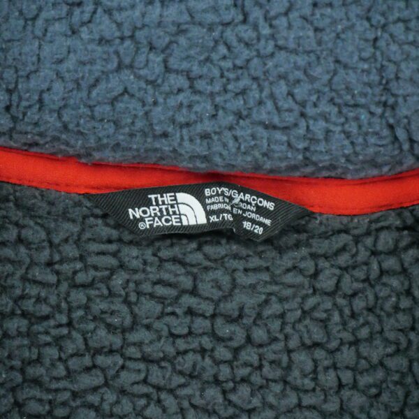 Veste polaires enfant manches longues gris The North Face Col Montant