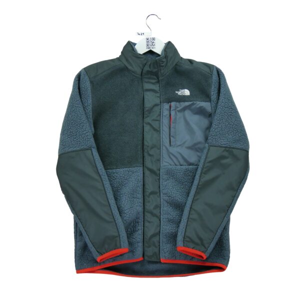 Veste polaires enfant manches longues gris The North Face Col Montant