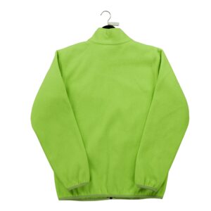 Veste polaires enfant manches longues jaune fluo The North Face Col Montant