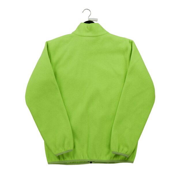 Veste polaires enfant manches longues jaune fluo The North Face Col Montant