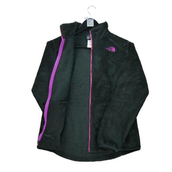 Veste polaires enfant manches longues noir The North Face Col Montant