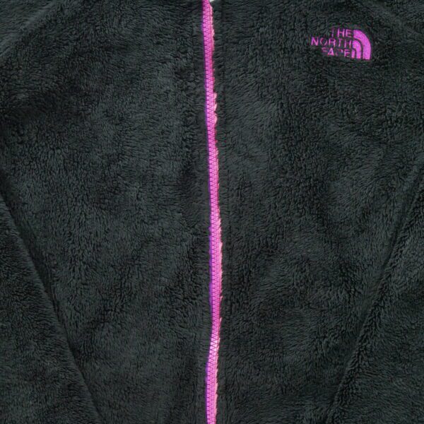 Veste polaires enfant manches longues noir The North Face Col Montant