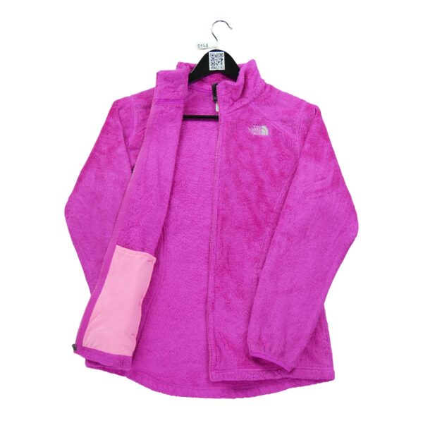 Veste polaires enfant manches longues rose The North Face Col Montant