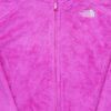 Veste polaires enfant manches longues rose The North Face Col Montant