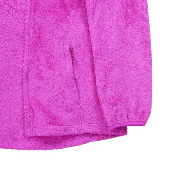 Veste polaires enfant manches longues rose The North Face Col Montant