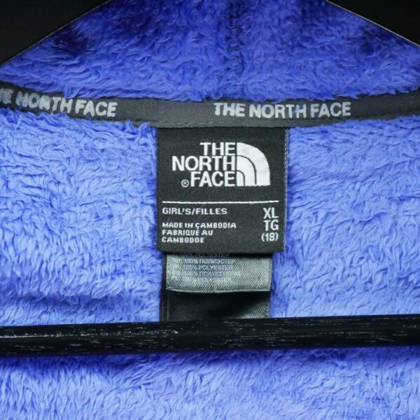 Veste polaires enfant manches longues violet The North Face Col Montant