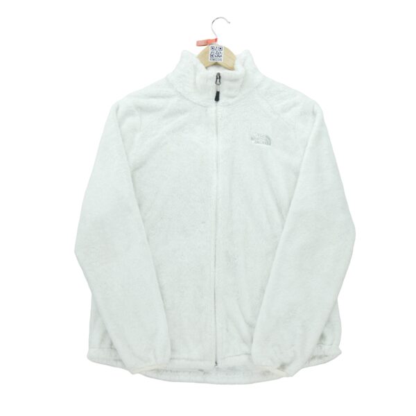 Veste polaires femme manches longues blanc The North Face Col Montant