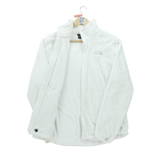 Veste polaires femme manches longues blanc The North Face Col Montant