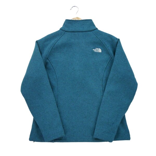 Veste polaires femme manches longues bleu The North Face Motif chine Col Montant