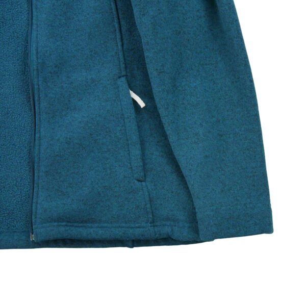Veste polaires femme manches longues bleu The North Face Motif chine Col Montant