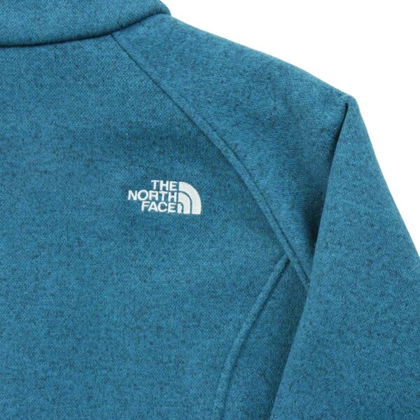 Veste polaires femme manches longues bleu The North Face Motif chine Col Montant