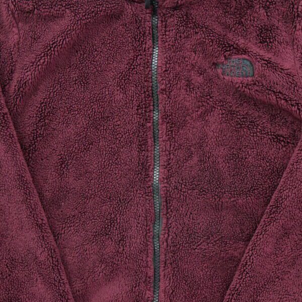 Veste polaires femme manches longues bordeaux The North Face Col Montant