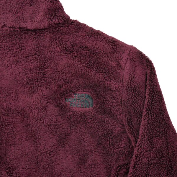 Veste polaires femme manches longues bordeaux The North Face Col Montant