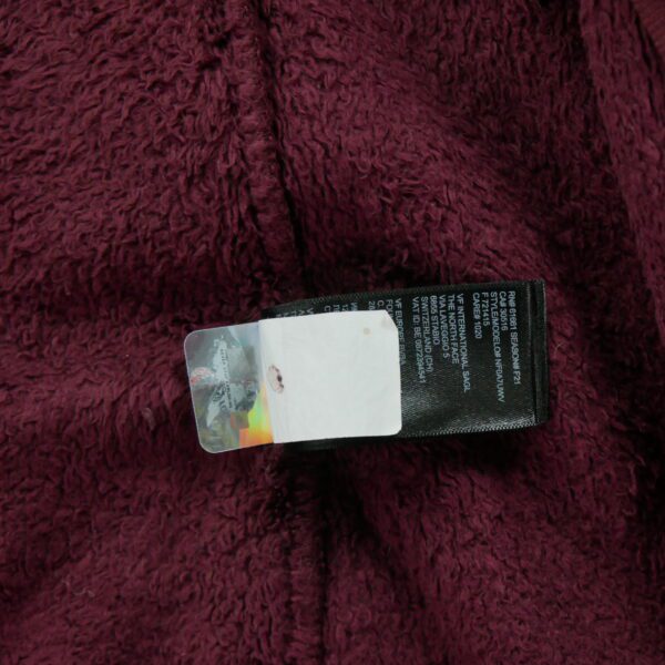 Veste polaires femme manches longues bordeaux The North Face Col Montant