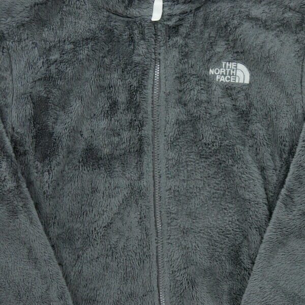 Veste polaires femme manches longues gris The North Face Col Montant