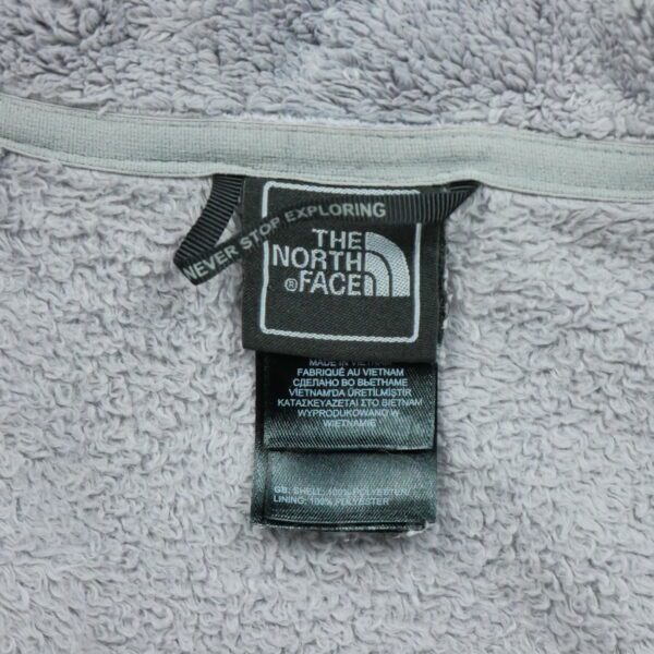 Veste polaires femme manches longues gris The North Face Col Montant