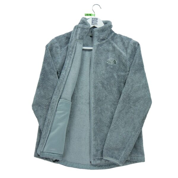 Veste polaires femme manches longues gris The North Face Col Montant
