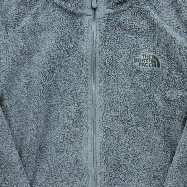 Veste polaires femme manches longues gris The North Face Col Montant