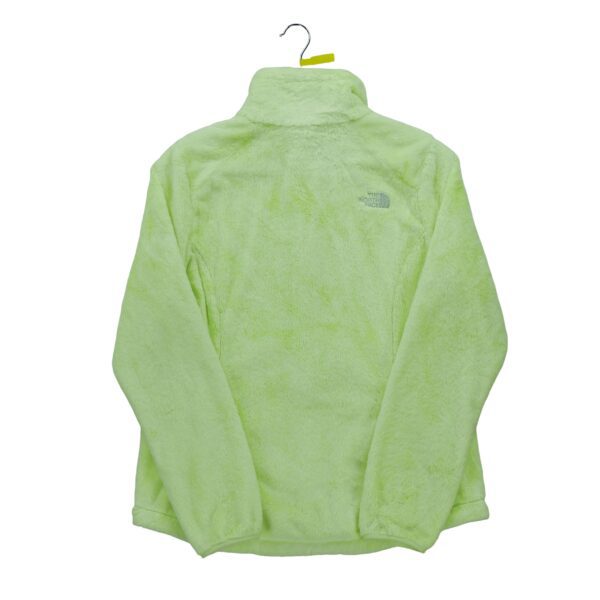 Veste polaires femme manches longues jaune fluo The North Face Col Montant