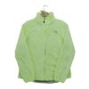 Veste polaires femme manches longues jaune fluo The North Face Col Montant