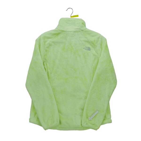 Veste polaires femme manches longues jaune fluo The North Face Col Montant