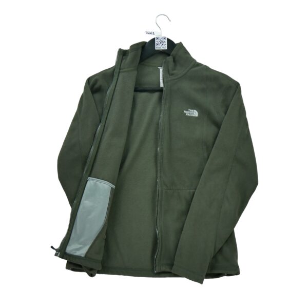 Veste polaires femme manches longues kaki The North Face Col Montant