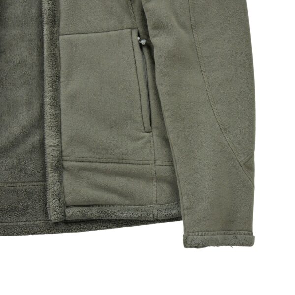 Veste polaires femme manches longues kaki The North Face Col Montant
