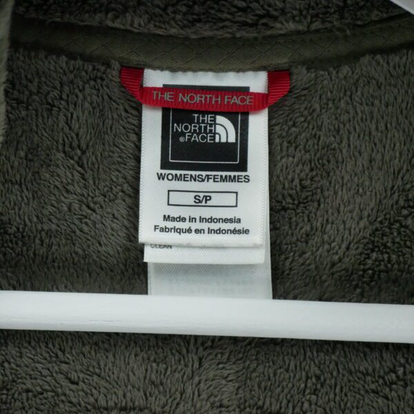 Veste polaires femme manches longues kaki The North Face Col Montant