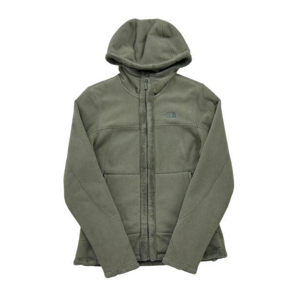 Veste polaires femme manches longues kaki The North Face Col Montant