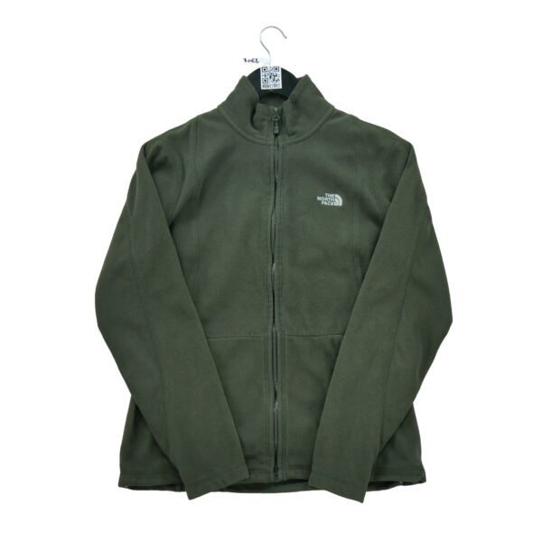 Veste polaires femme manches longues kaki The North Face Col Montant