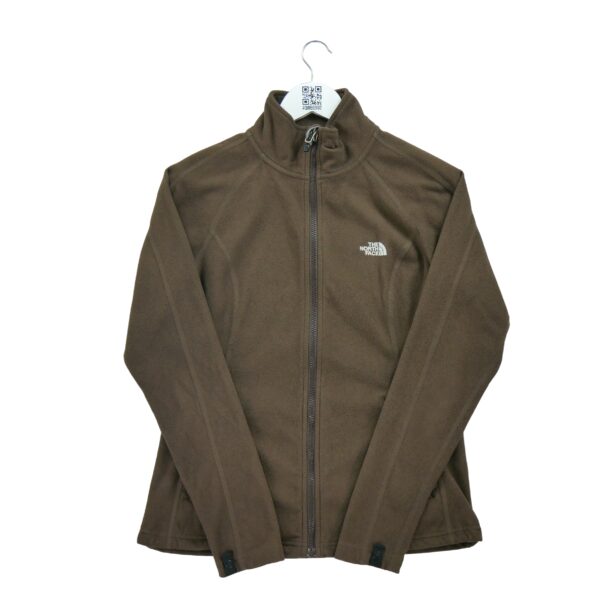 Veste polaires femme manches longues marron The North Face Col Montant