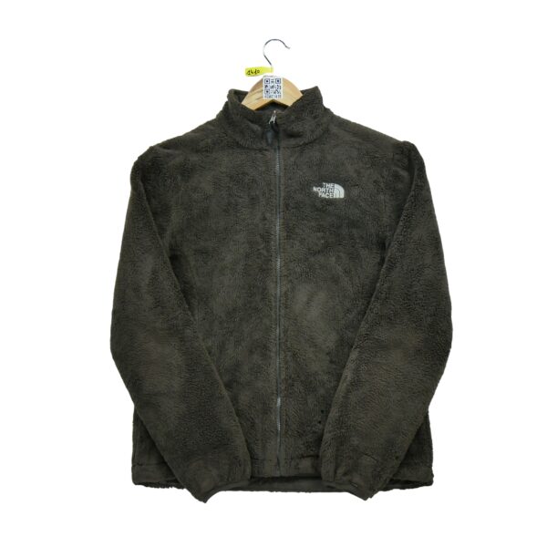 Veste polaires femme manches longues marron The North Face Col Montant
